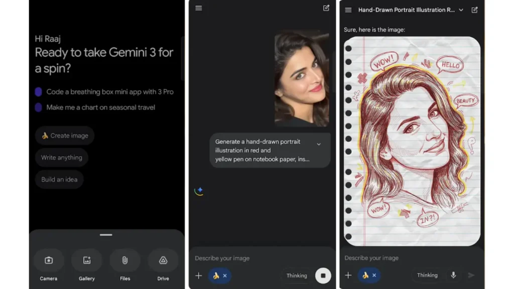 Turn Your Photo Into a Hand-Drawn Doodle Illustration with Google Gemini
