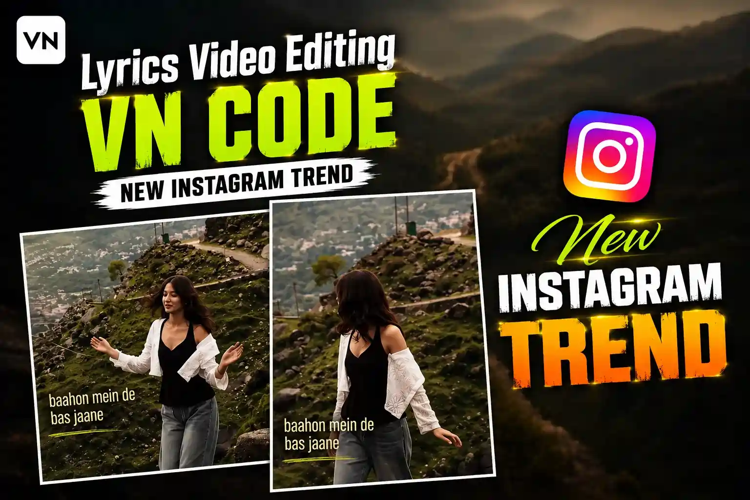 How To Use Lyrics Video Edit VN Code 2026 (Create Viral Reels)