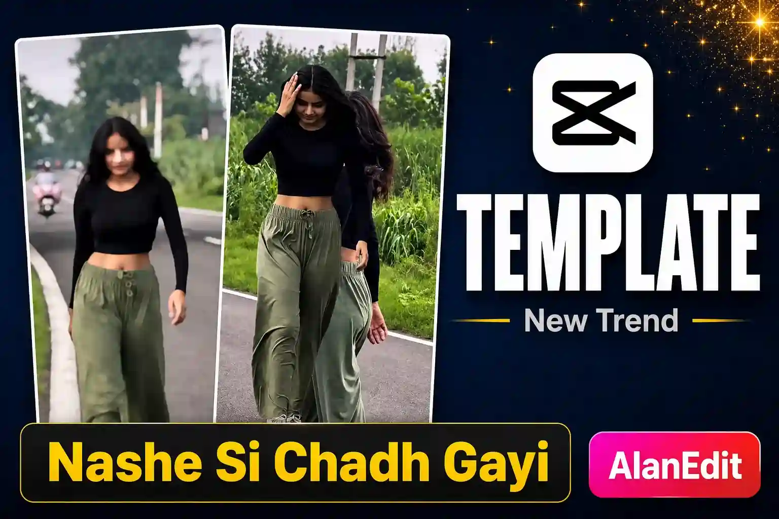 How To Use Nashe Si Chadh Gayi Capcut Template 2026
