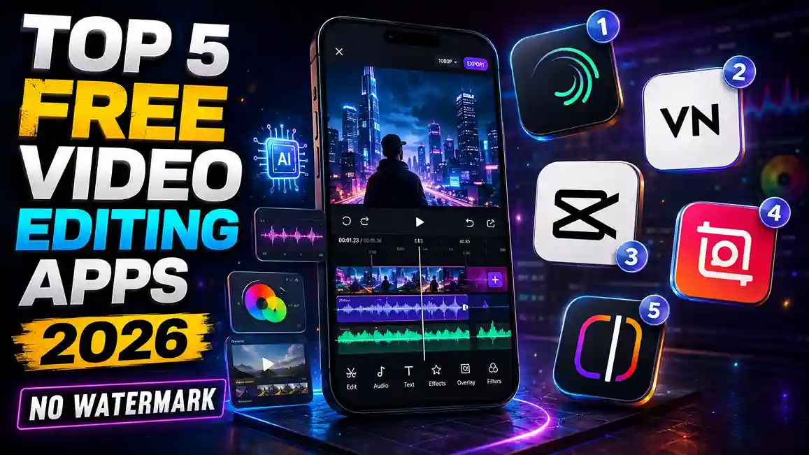 Top 5 Video Editing Apps You Should Try in 2026