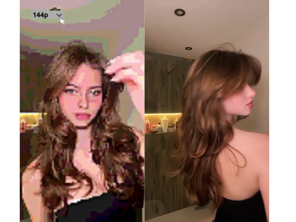 144p to 1080p Video Editing CapCut Template 2026 (100% work)