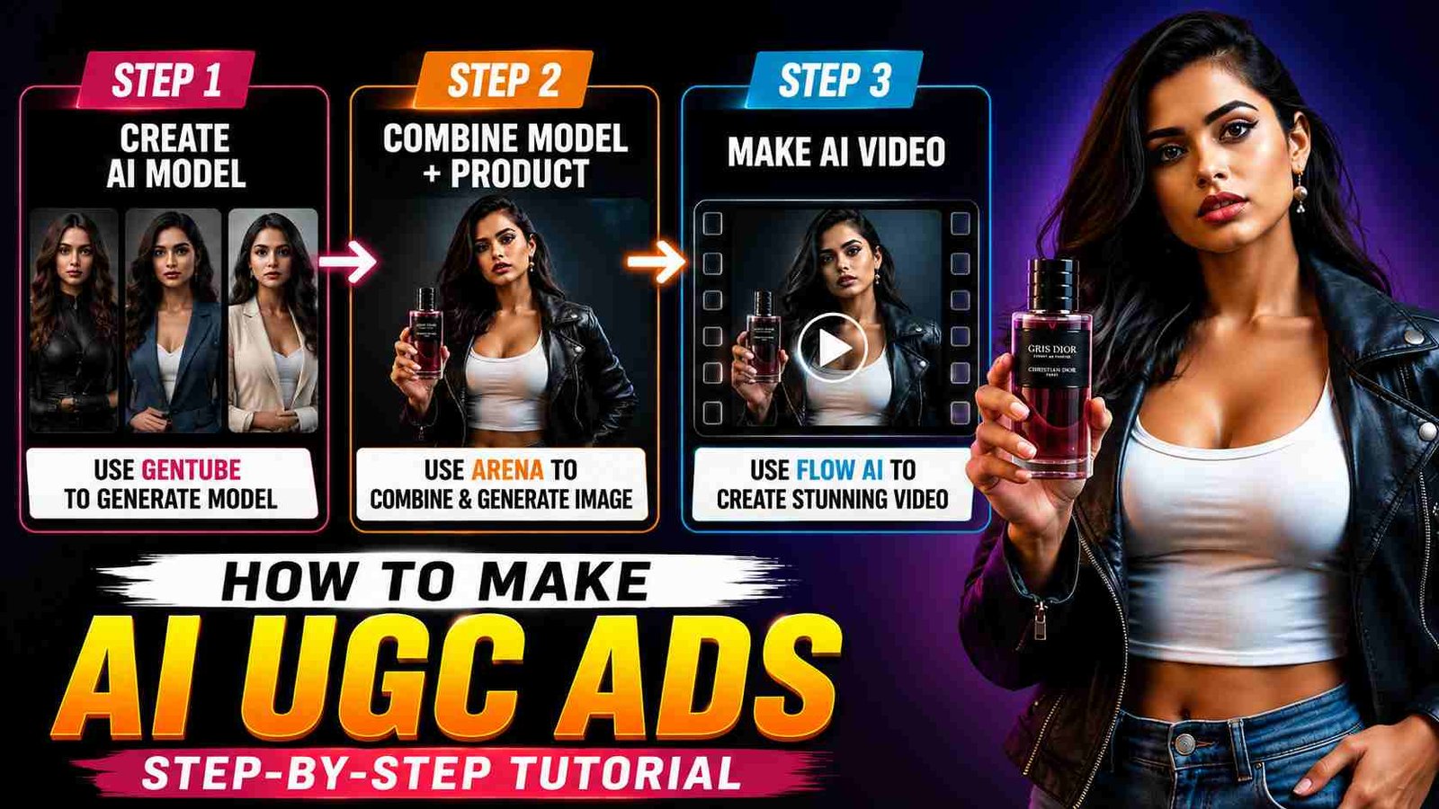 How to Make AI UGC Ads FREE | Step-by-Step Tutorial